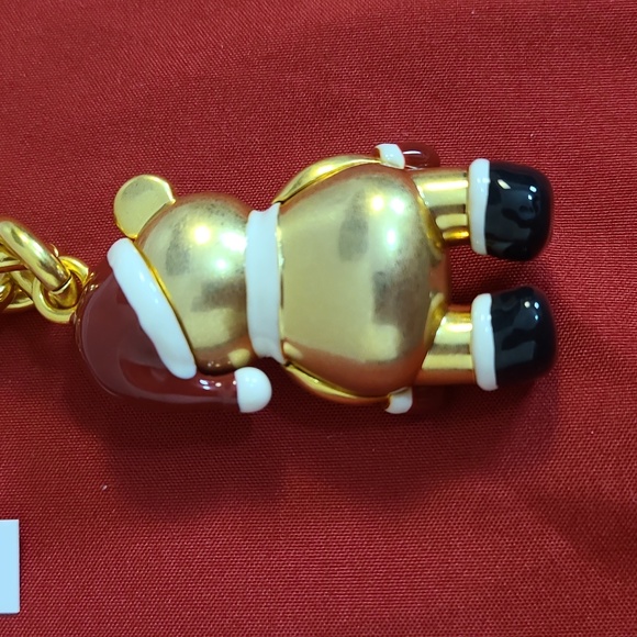 Coach 3D Santa Bear Bag Charm - Picture 4 of 5